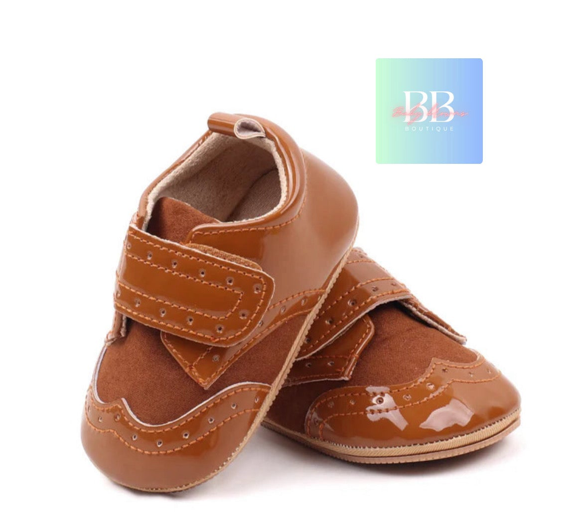 Baby/Toddler Shoes, Soft Anti-Slip Sole with Velcro Strap. 3 colours 0-18M.