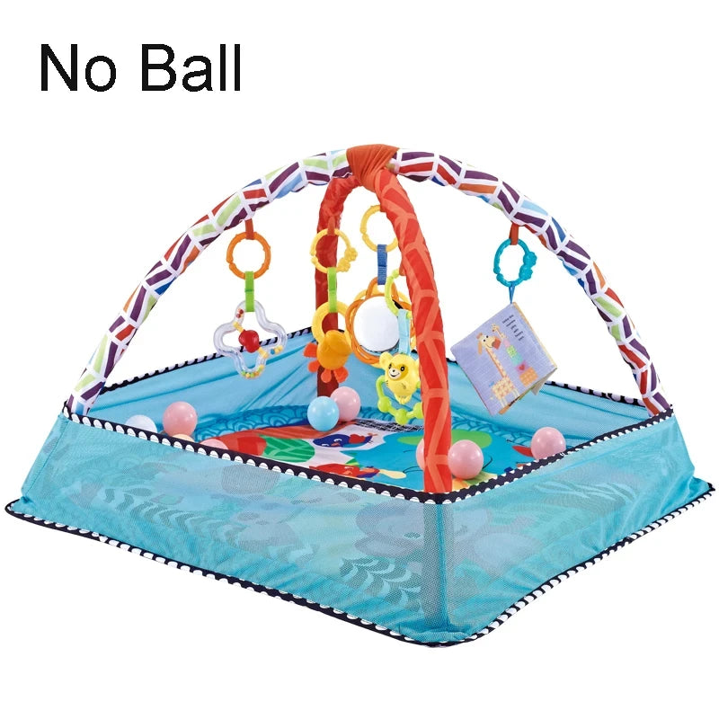 Portable Large Baby Gym Play Mat Development Baby Multifunctional Capet Play Baby Gym Mat Fitness Frame Crawling Blanket