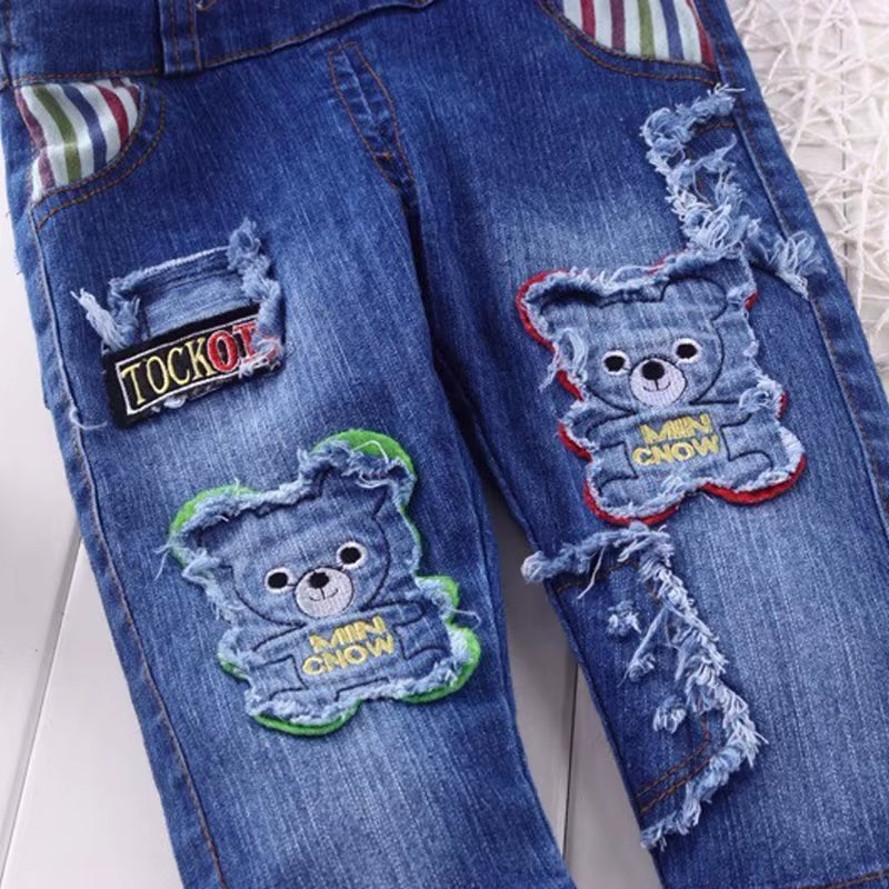 Kids Baby Clothes Clothes Jumper Boys Girls Dungarees Infant Playsuit Pants Denim Jeans Overalls Toddler Jumpsuits