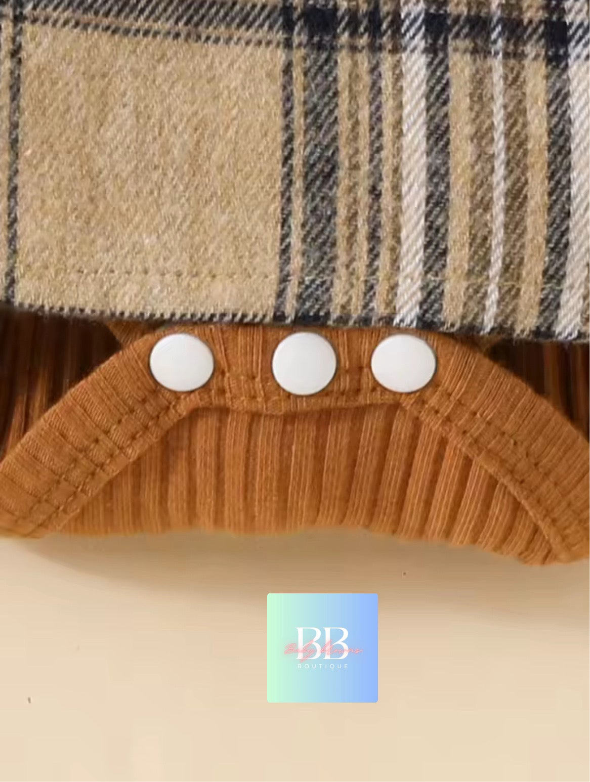 Baby/Toddler Long Sleeve Romper with Check Skirt, Cute Bow & Matching Headband. 2 Colours, 0-18M