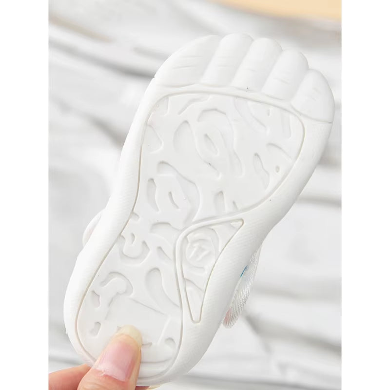 For Child 1-3Y Baby Walking Shoes Kids Mesh Sandal Boys Girl Unisex Summer Shoes with Rubber Sole First-Walker Shoes