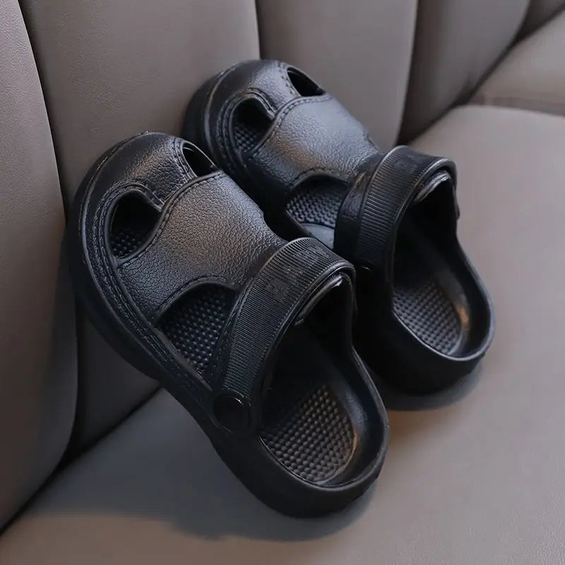 Summer New Baby Hole Shoes 2021 Children Nice Non -Slip Soft Floor Old Boys Girl Beach Sandals 1 -5 Years