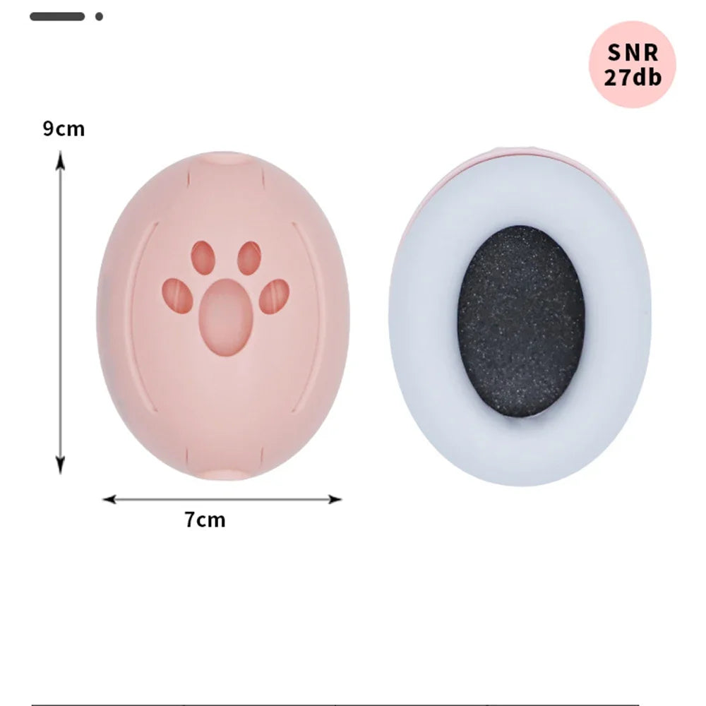 Baby Ear Protection for Babies and Toddlers Noise Reduction Earmuffs Baby Headphones against Hearing Damage Improves Sleep