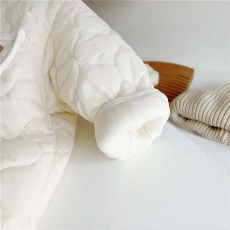 Jumpsuit Korean Baby Autumn Clothes Winter Baby Romper Boy One Piece Clothes Cotton-Padded Girl'S Climbing Clothes