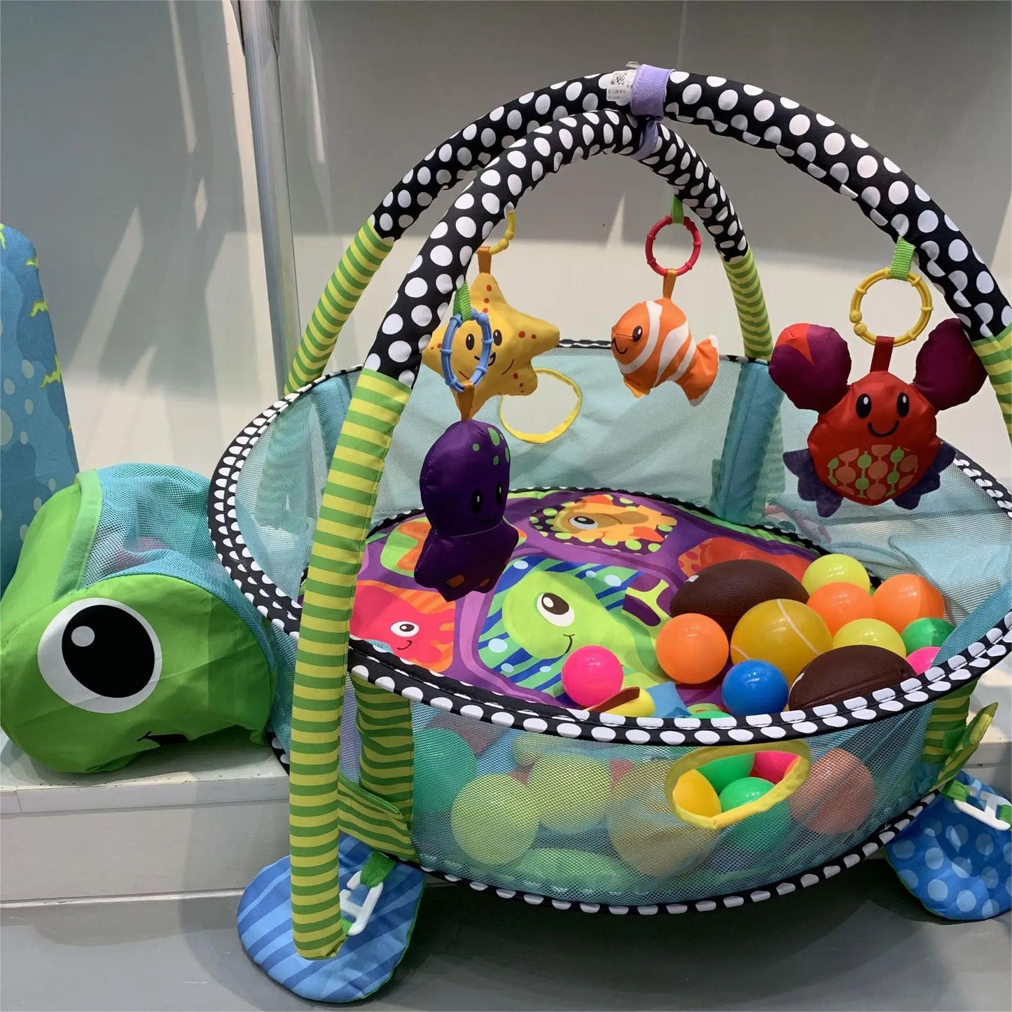 Portable Large Baby Gym Play Mat Development Baby Multifunctional Capet Play Baby Gym Mat Fitness Frame Crawling Blanket