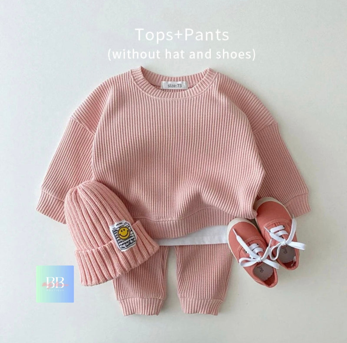 Baby/Toddler Casual Long Sleeve Sweatshirt & Pants Set. 7 Colours, 6M-3Y.