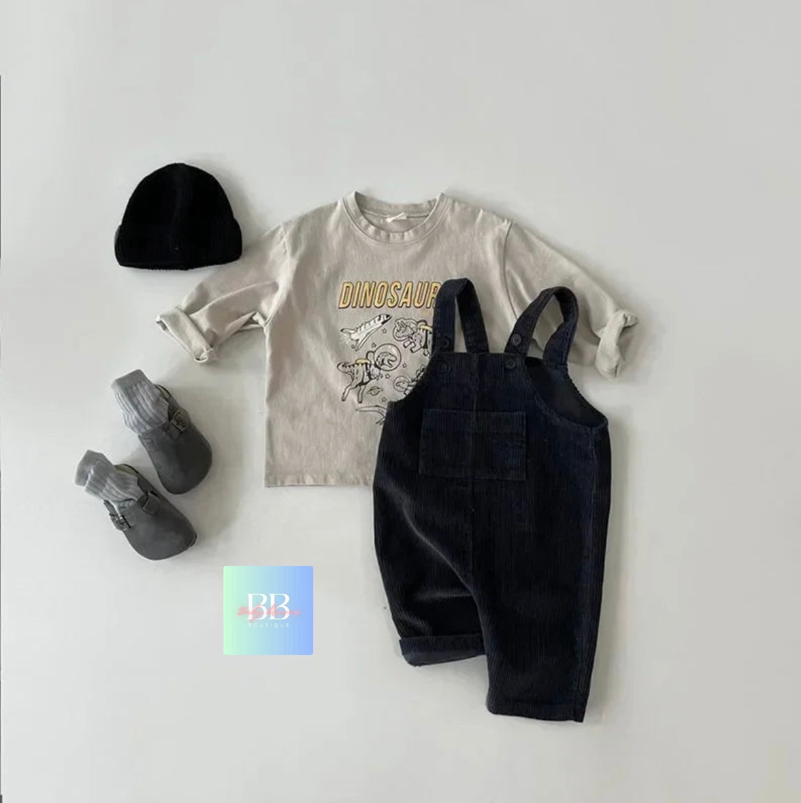 Baby/Toddler Cord Dungarees. 3 Colours, 3M-3Y