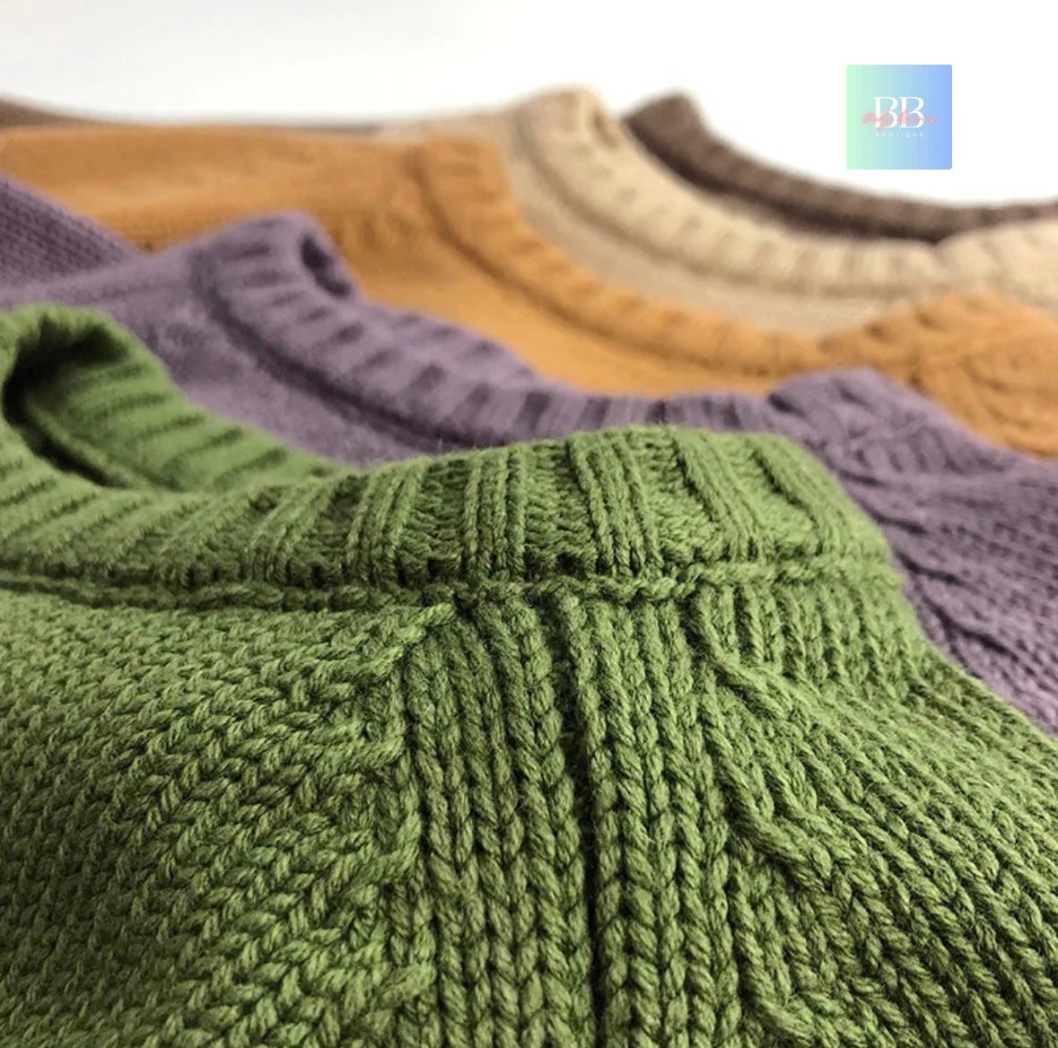 Kids Autumn/Winter Knitted Long Sleeved Round Neck Sweaters. Boys/Girls, 12M-6Y, 4 Colours.