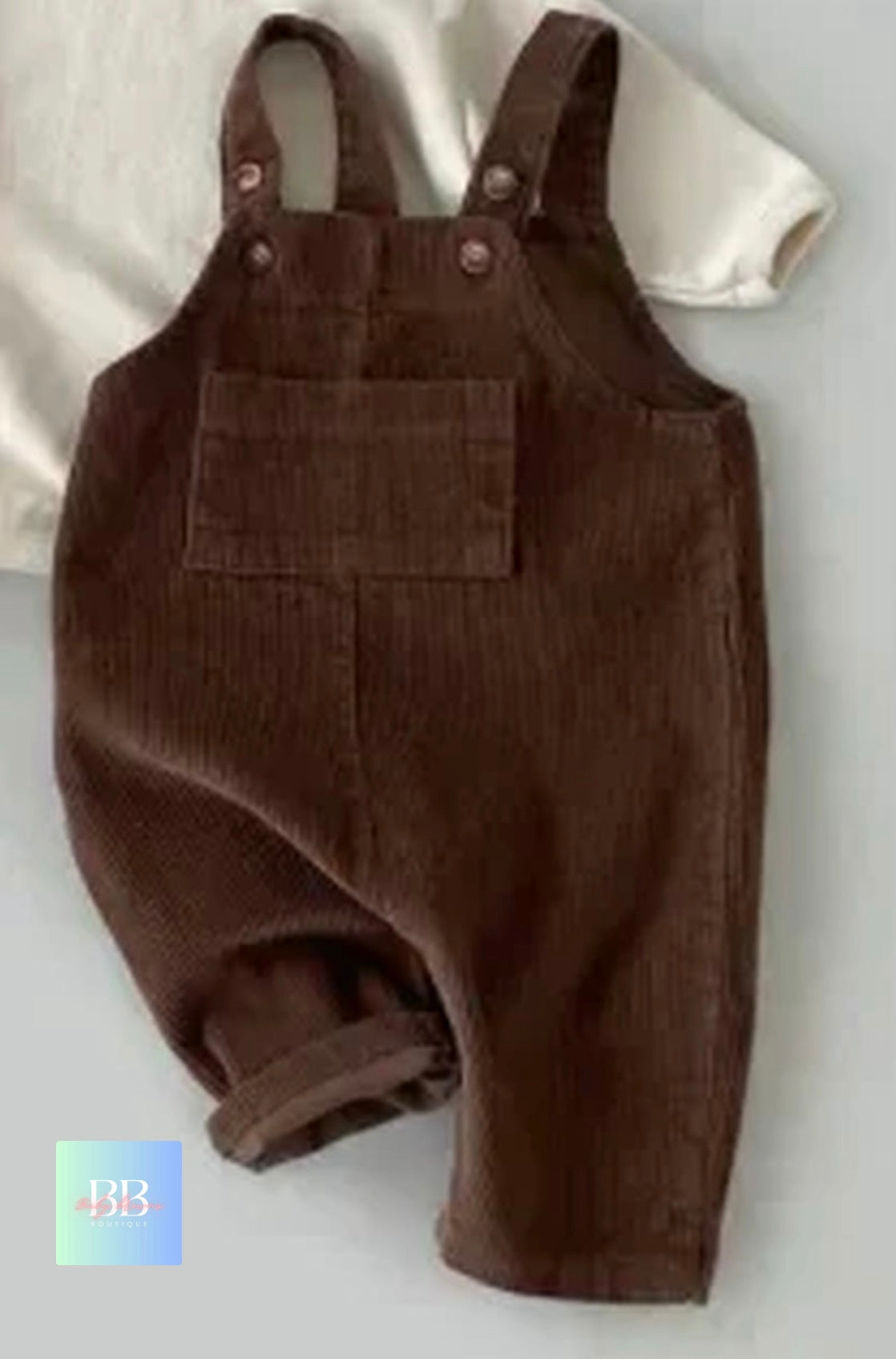Baby/Toddler Cord Dungarees. 3 Colours, 3M-3Y