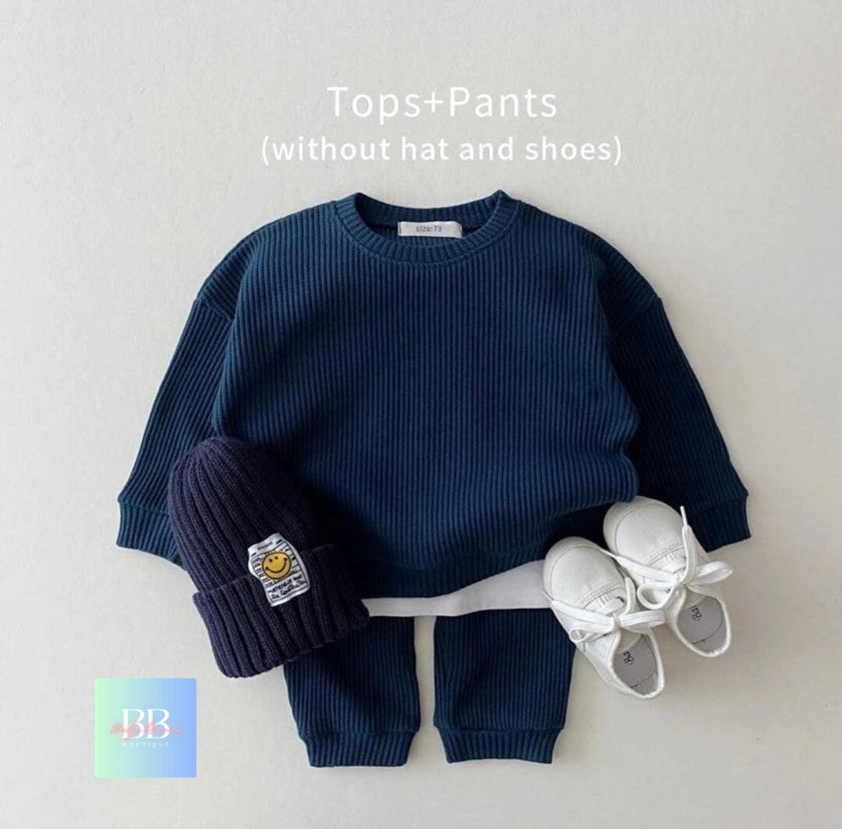 Baby/Toddler Casual Long Sleeve Sweatshirt & Pants Set. 7 Colours, 6M-3Y.