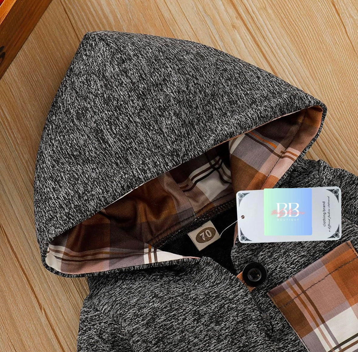 Toddler Casual Tracksuit Pants & Sweatshirt with Hood. 0M-3Y