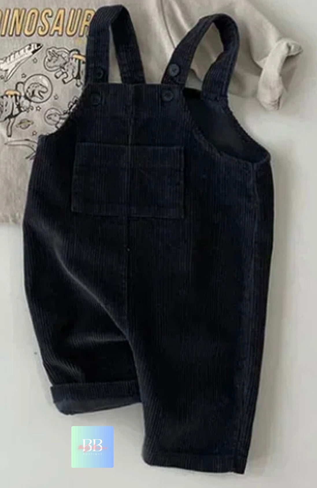 Baby/Toddler Cord Dungarees. 3 Colours, 3M-3Y