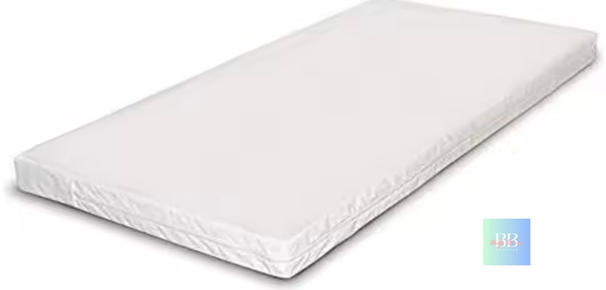 Baby/Toddler 2-in-1 Cot Bed with Mattress. 2 Colours