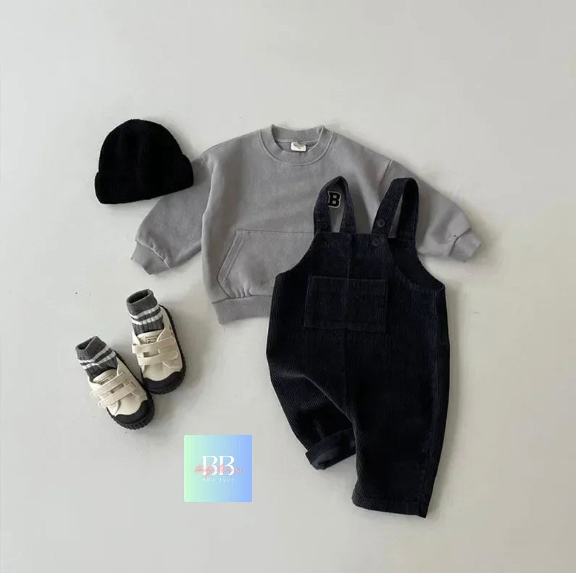 Baby/Toddler Cord Dungarees. 3 Colours, 3M-3Y