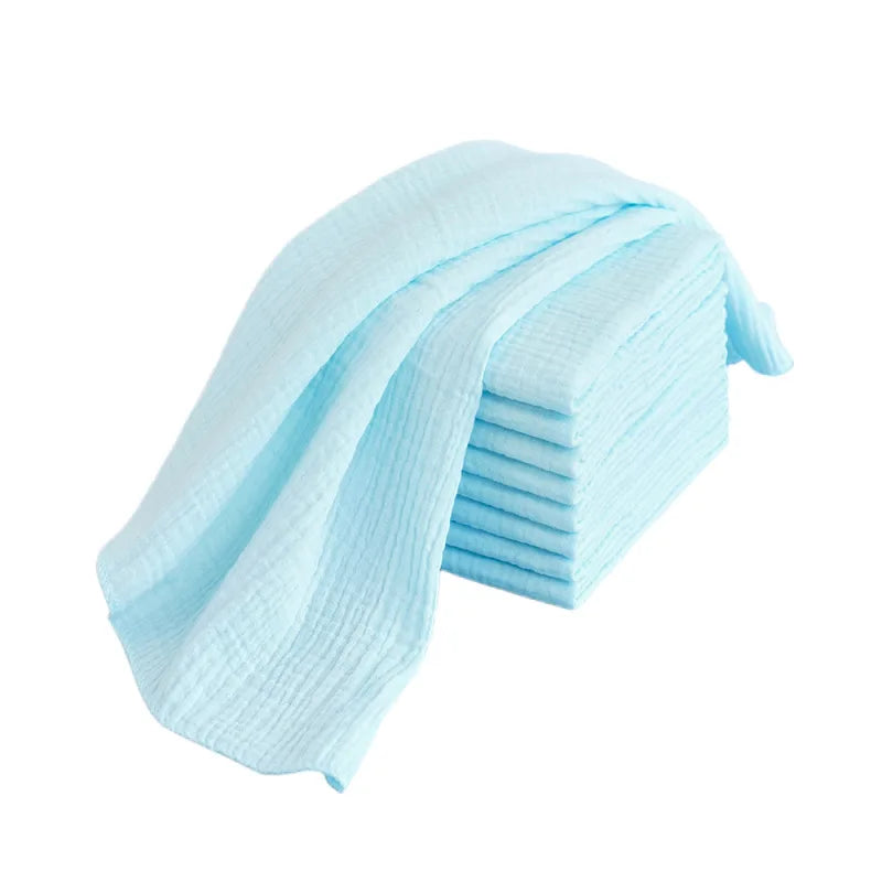 5Pcs/Lot 100% Cotton Baby Gauze Diapers for Newborn Baby Nappy Changing 45*43Cm Washable Soft Baby Towels