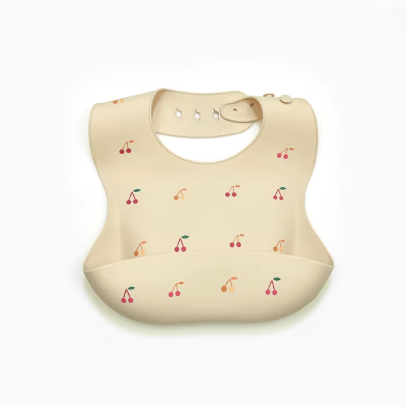 Silicone Bibs for Newborn Baby Feeding Tableware Waterproof Baby Bibs for Toddler Feedings Bibs Burp Cloths Bandana Baby Stuff