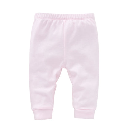 100% Cotton Baby Pants Blank Baby Boy and Girls Legging Colors Kids Trousers Plain Newborn Clothing Muslin Clothes for 0-24M