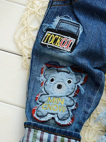 Kids Baby Clothes Clothes Jumper Boys Girls Dungarees Infant Playsuit Pants Denim Jeans Overalls Toddler Jumpsuits