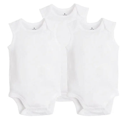 3 Pcs/Lot Baby Bodysuits Spring Summer Baby Girl Clothes Newborn Baby Clothing Set 100% Cotton Infant Boy Girl Pajamas Clothes