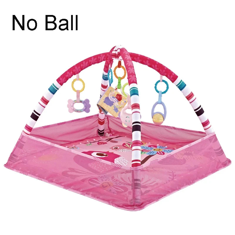 Portable Large Baby Gym Play Mat Development Baby Multifunctional Capet Play Baby Gym Mat Fitness Frame Crawling Blanket