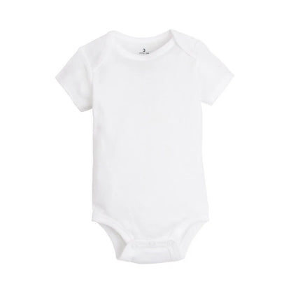 3 Pcs/Lot Baby Bodysuits Spring Summer Baby Girl Clothes Newborn Baby Clothing Set 100% Cotton Infant Boy Girl Pajamas Clothes