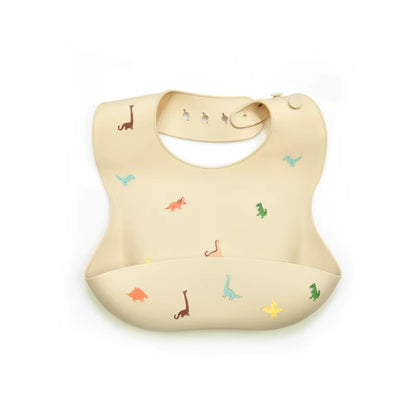 Silicone Bibs for Newborn Baby Feeding Tableware Waterproof Baby Bibs for Toddler Feedings Bibs Burp Cloths Bandana Baby Stuff