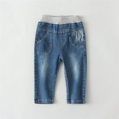 Baby Boy Denim Pants Children Casual Pants Infant Girls Jeans Toddler Trousers Fashion Kids Baby Clothes