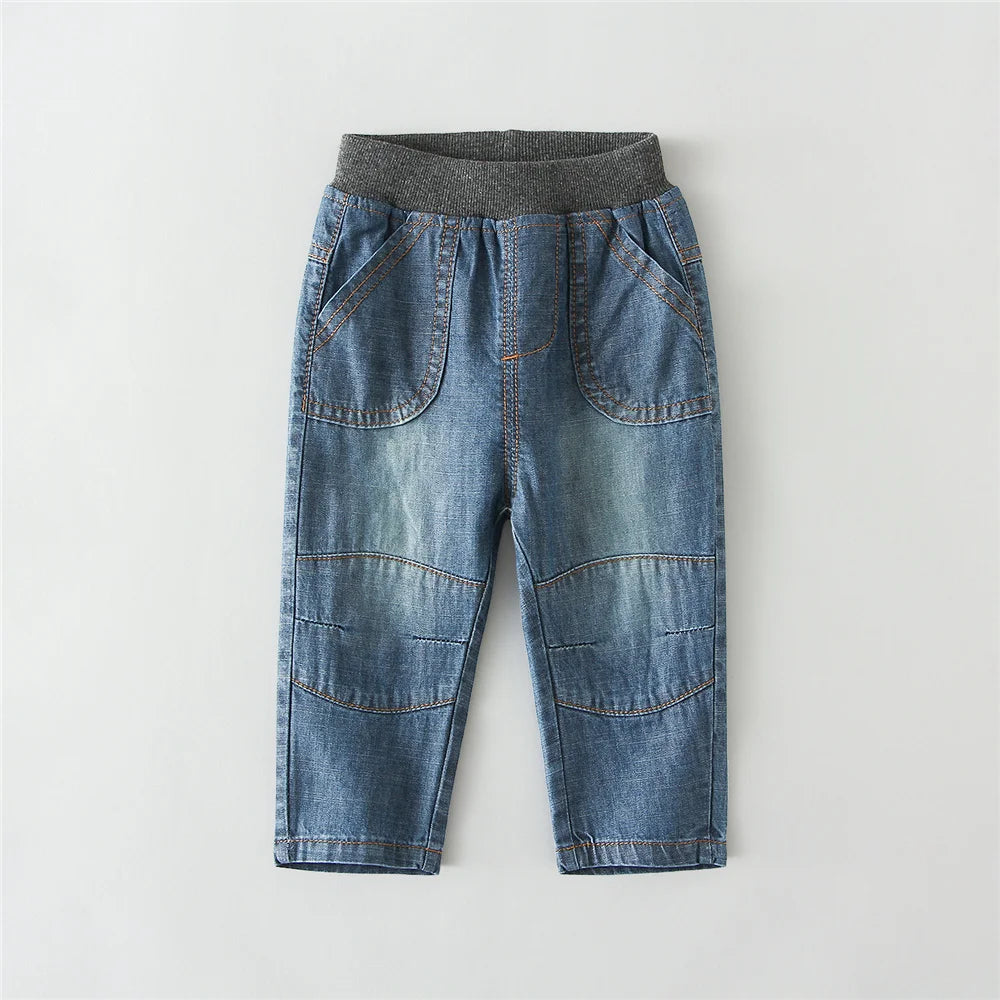 Baby Boy Denim Pants Children Casual Pants Infant Girls Jeans Toddler Trousers Fashion Kids Baby Clothes