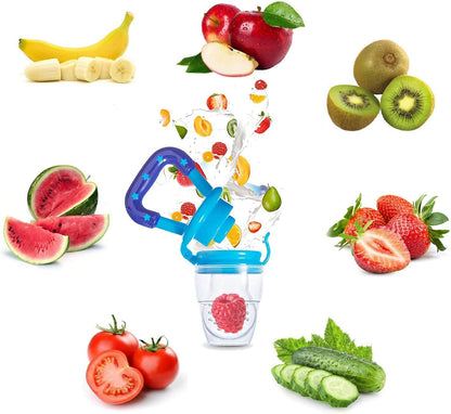 4 Pack Baby Food Feeder Fruit Feeder Set, Pacifier Feeder Baby Supplies Toys