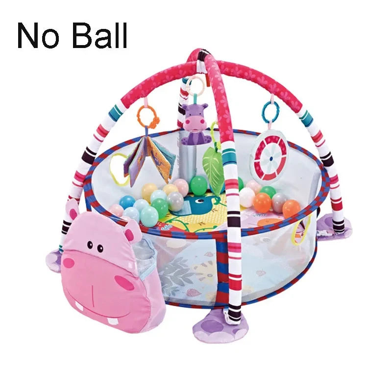 Portable Large Baby Gym Play Mat Development Baby Multifunctional Capet Play Baby Gym Mat Fitness Frame Crawling Blanket