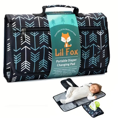 Baby Outdoor Foldable Changing Pad, Baby Travel Portable Diaper Pad, Newborn Mother and Baby Bag, Baby Diaper Changing Pad