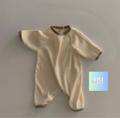 Baby/Toddler Casual Ribbed Romper. 2 colours, 3-18M.