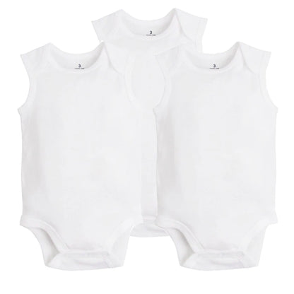 3 Pcs/Lot Baby Bodysuits Spring Summer Baby Girl Clothes Newborn Baby Clothing Set 100% Cotton Infant Boy Girl Pajamas Clothes