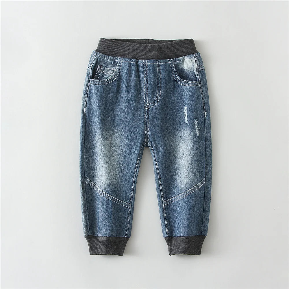 Baby Boy Denim Pants Children Casual Pants Infant Girls Jeans Toddler Trousers Fashion Kids Baby Clothes