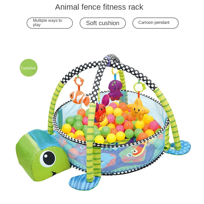 Portable Large Baby Gym Play Mat Development Baby Multifunctional Capet Play Baby Gym Mat Fitness Frame Crawling Blanket