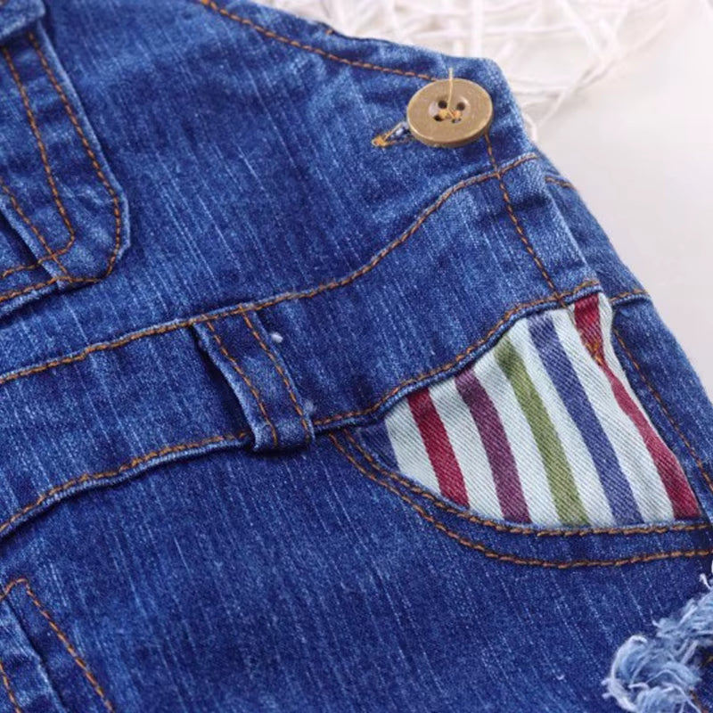 Kids Baby Clothes Clothes Jumper Boys Girls Dungarees Infant Playsuit Pants Denim Jeans Overalls Toddler Jumpsuits
