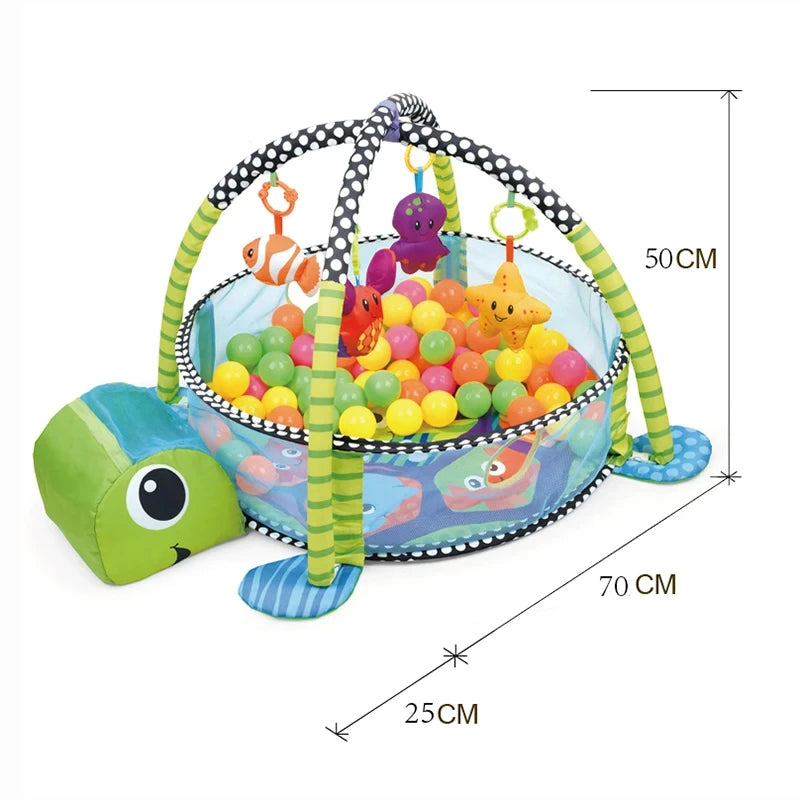 Portable Large Baby Gym Play Mat Development Baby Multifunctional Capet Play Baby Gym Mat Fitness Frame Crawling Blanket