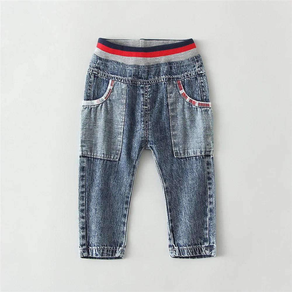 Baby Boy Denim Pants Children Casual Pants Infant Girls Jeans Toddler Trousers Fashion Kids Baby Clothes