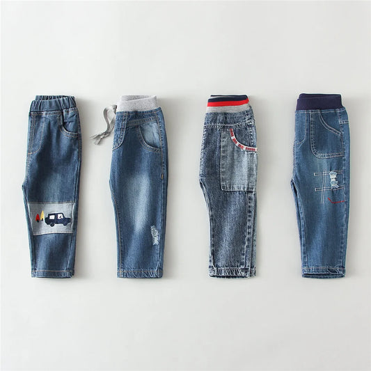 Baby Boy Denim Pants Children Casual Pants Infant Girls Jeans Toddler Trousers Fashion Kids Baby Clothes