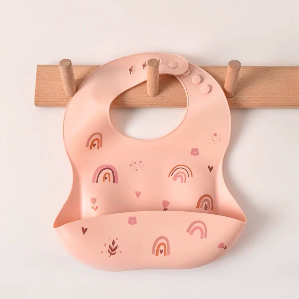 Silicone Bibs for Newborn Baby Feeding Tableware Waterproof Baby Bibs for Toddler Feedings Bibs Burp Cloths Bandana Baby Stuff