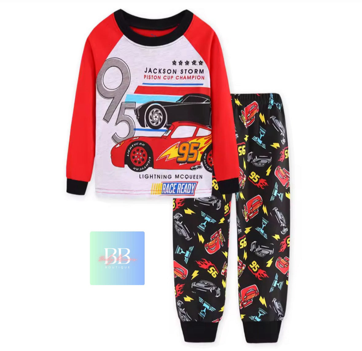 Kids, Boys Car Cartoon Character Pyjama Sets Sleepwear. 11 variants, 1-7Y.