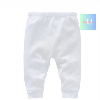 Baby/Toddler Cotton Casual Tracksuit Pants. 7 colours, 0-24M.