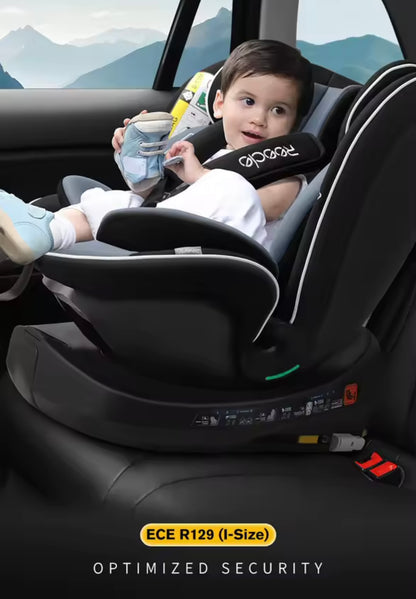 Kids Reecle I-Size 360 Swivel ISOFIX Car Seat. 0-12Y 3 Colours Available