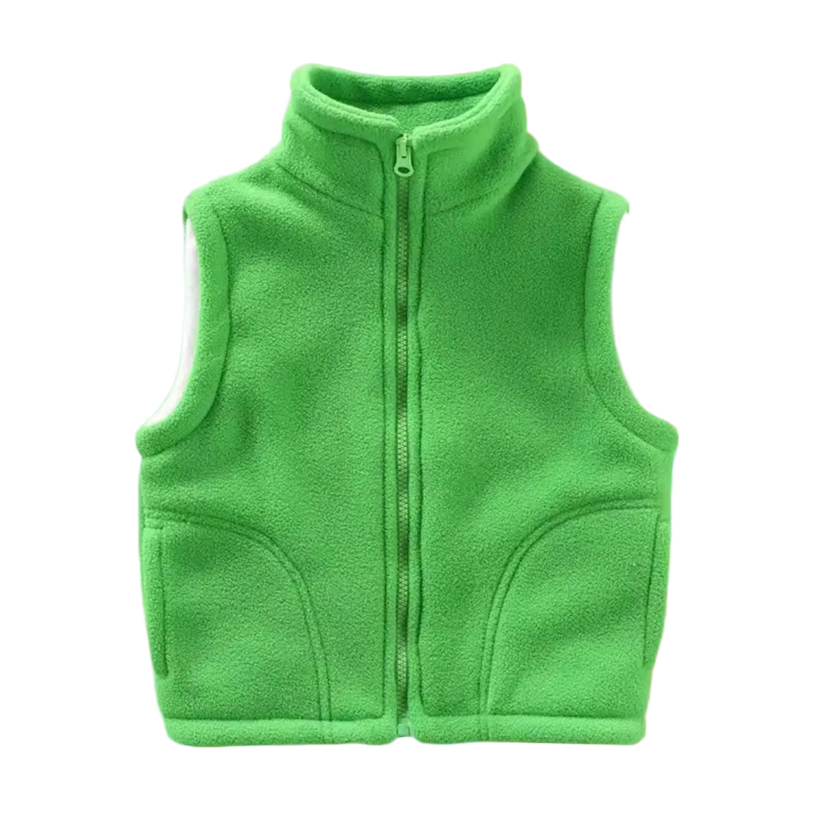 Kids Unisex Fleece BodyWarmer. 14 Colours 3-10Y