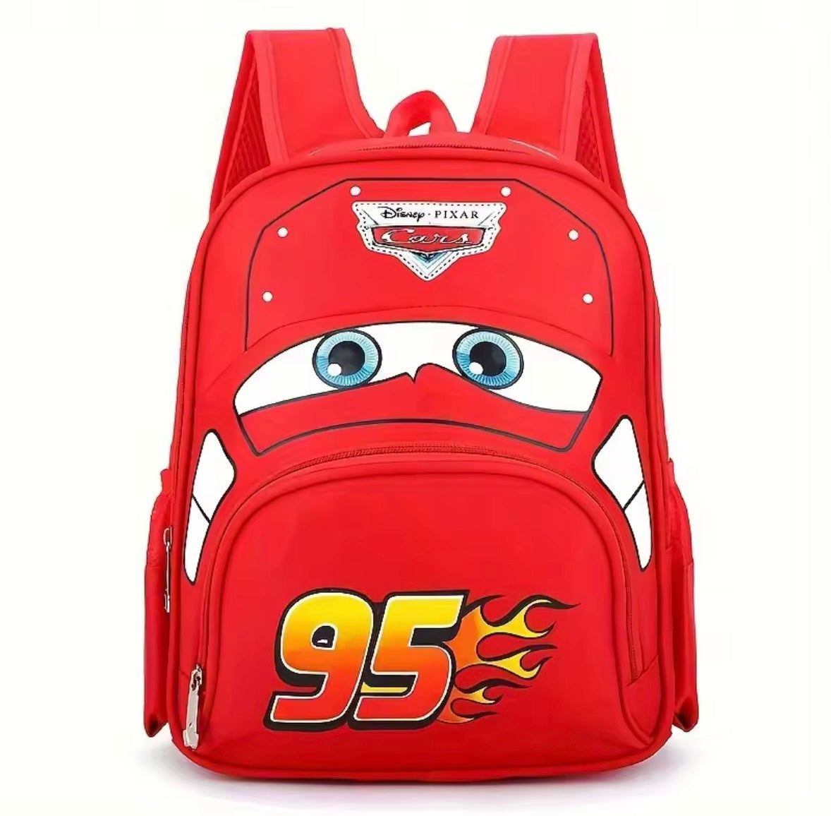 Kids Lightning McQueen Cars Backpack. One Size