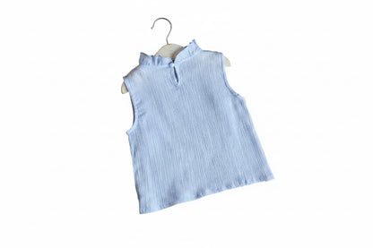 Kids Girls Lightweight Ruffled Top & Shorts Set. 3 Colours 12M-4Y