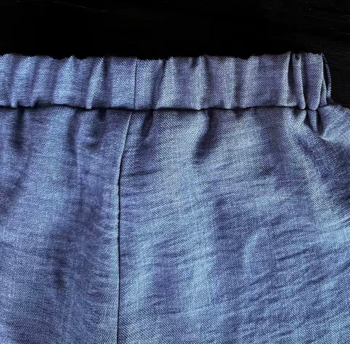 Kids Girls Linen Sleeveless Top & Matching Wide Leg Trousers. 3 Colours 3-10Y