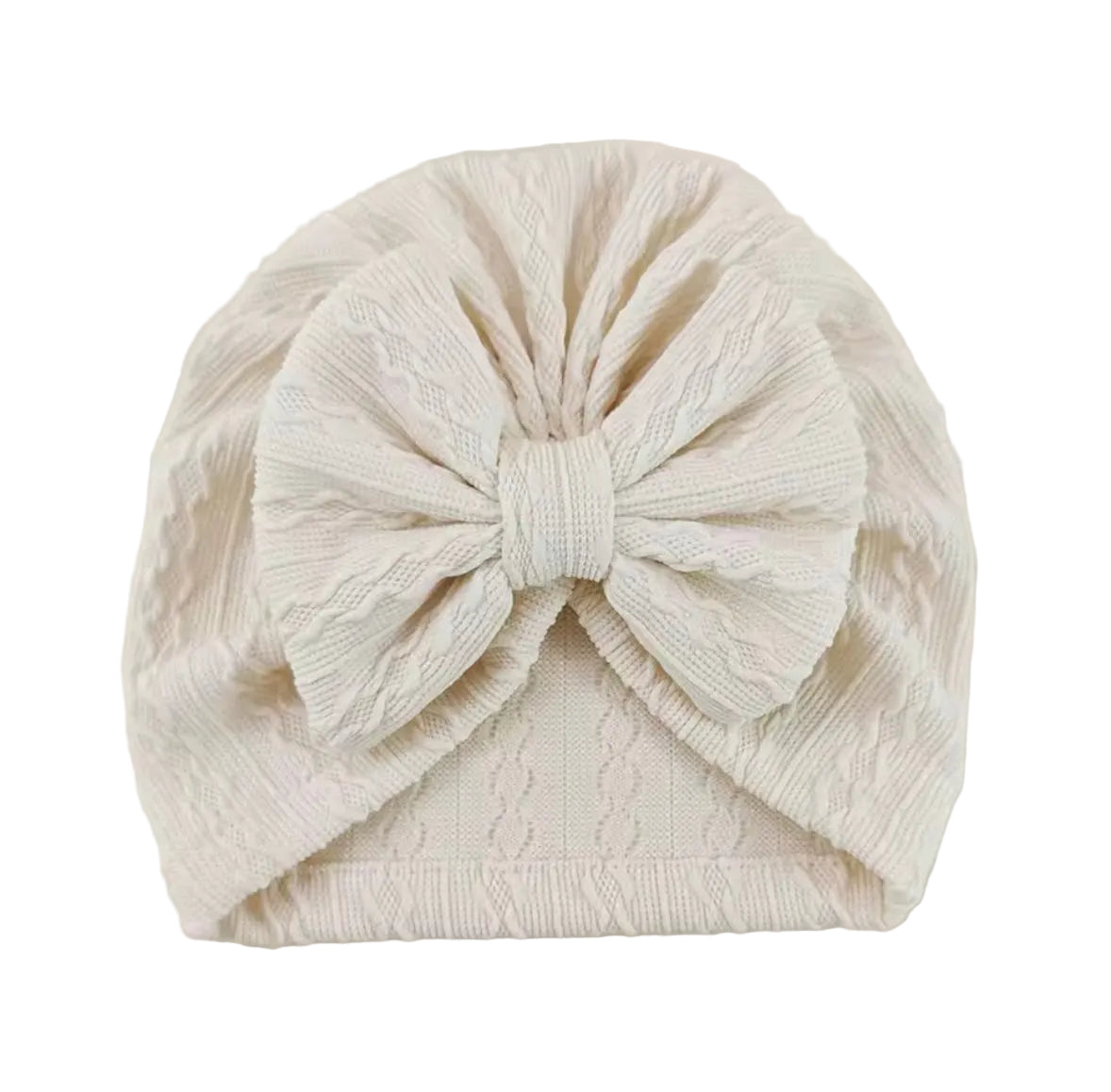 Baby Toddler Girls Bowknot Headscarf Hat & Matching Bowknot Socks. 5 Colours Fits 0-6M