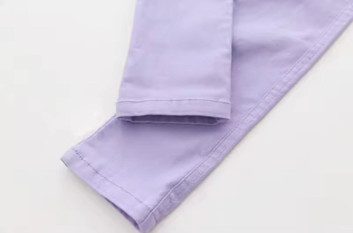 Kids, Girls Stretch Candy Colour Jeggings. 8 Colours 2-11Y