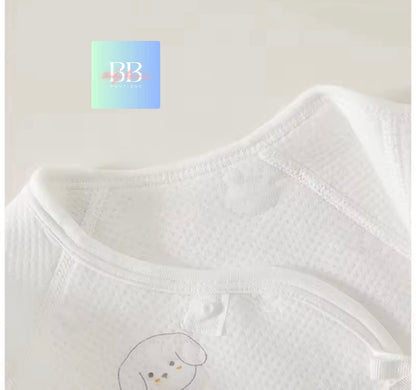 Baby/Toddler Pyjama Sets with Cartoon Bear print. 6 variations, Newborn-6M.